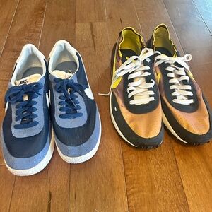 Set of 2 Nike Sneakers size 8.5 men’s